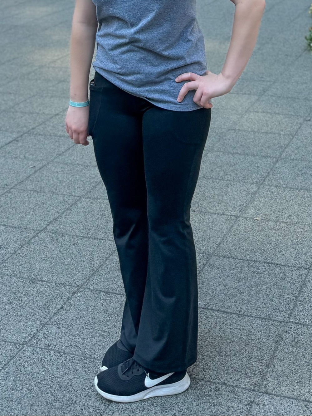 Gilly Hicks Black Flare Leggings